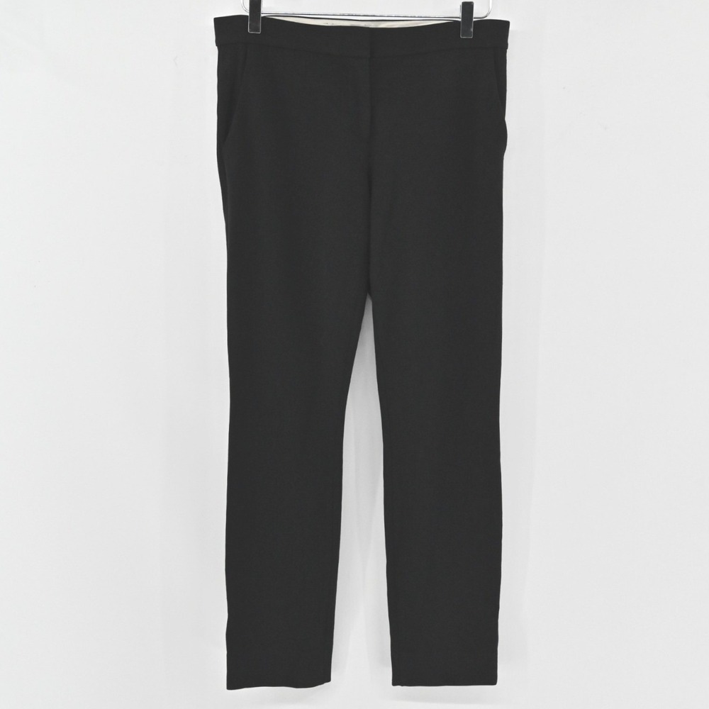 Diane von Furstenberg Slim Trousers Womens Size 6 Black Career Dress Pants